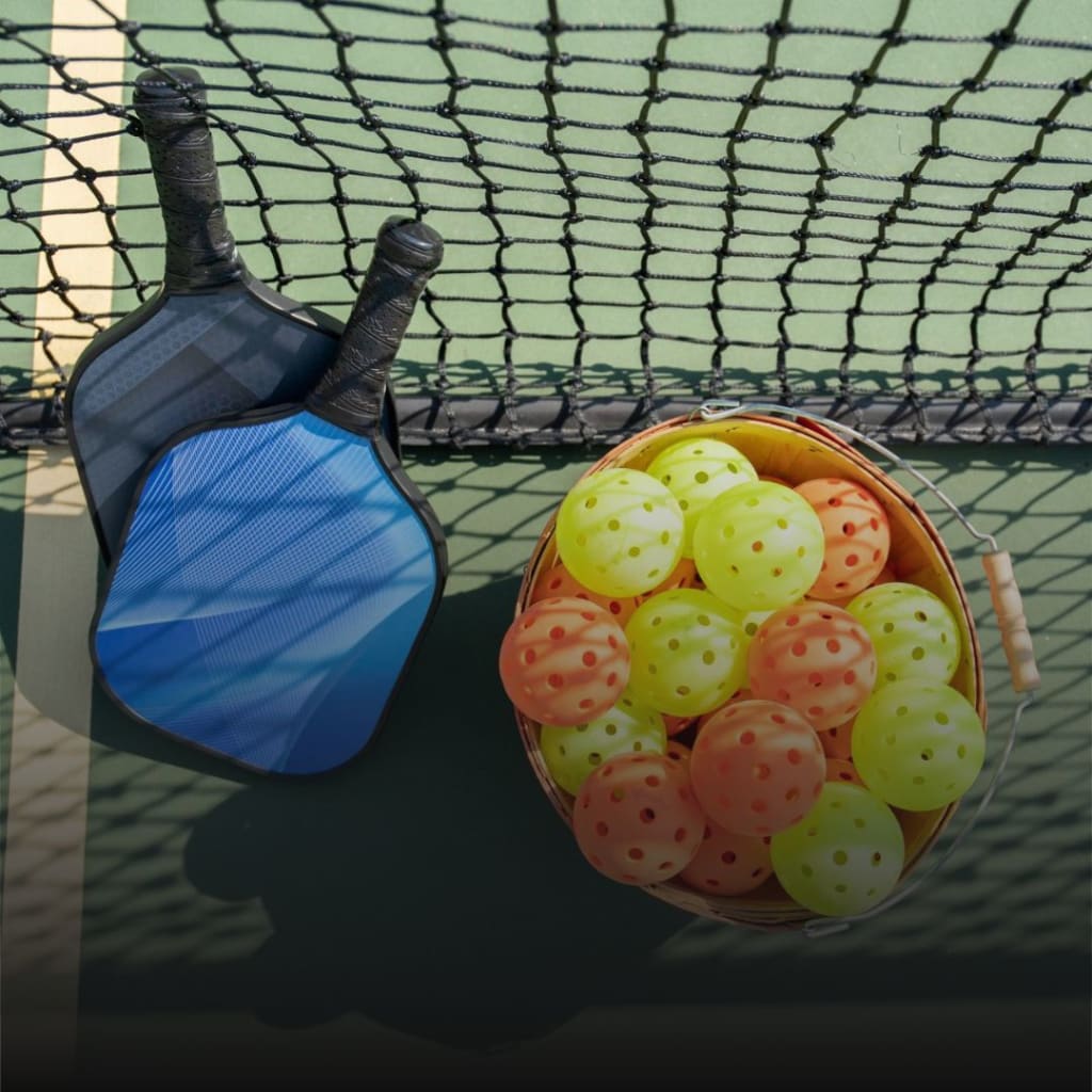 balls with rackets to play